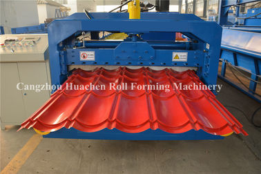 1250mm Automatic Roof Tile Roll Forming Machine 7.5KW 380V, Efisiensi