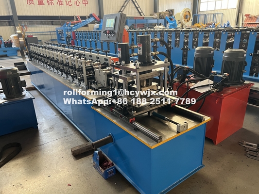Mesin Pembentuk Roll Door Shutter Online Hole Punching