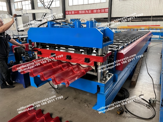 PPGI Color Steel GI Material for Glazed Tile Roll Forming Machine (Material PPGI baja berwarna untuk mesin pembentuk gulung ubin kaca)