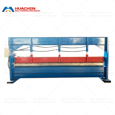 Kualitas Baik 6 Meter Panjang Manual Hydraulic Sheet Metal Bending Machine