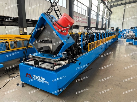 CZU M4Z/M4C Purlins Roll Forming Machine Satu Klik Perubahan Ukuran Profil