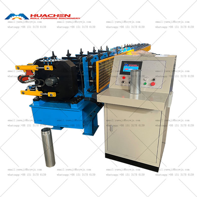 Otomatis Mudah Kontrol Down Spout Down Piede Roll Forming Mesin
