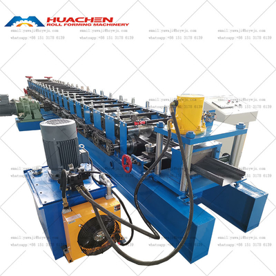 15m/menit Mesin Pembentuk Kerangka Pintu Roll Hydraulic Dengan Pompa Motor Dan PLC