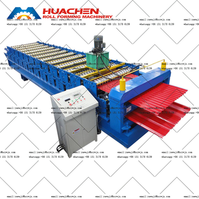 Mesin Rolling Atap Logam PPGI / GI Double Deck