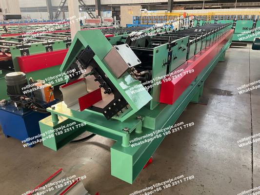 Mesin Talang Baja / Aluminium / Tembaga Untuk Profil Talang Air Hujan