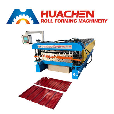 Mesin Roll Forming Atap Lapisan Ganda Ibr & Mesin Pembuat Lembaran Ubin Langkah