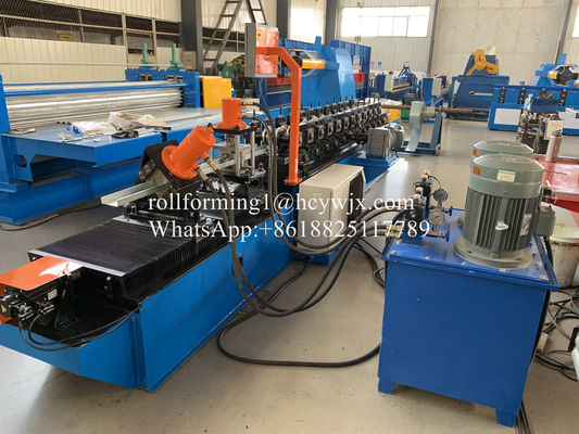 Kualitas  Construction Punching C Shaped 40m/Min Roll Forming Machine pabrik