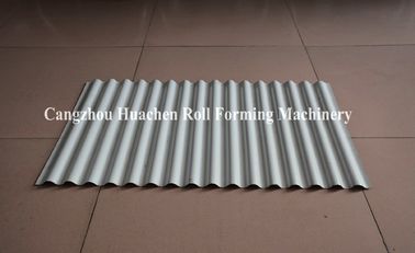 Mesin Pembentuk Bergelombang Transmisi Rantai Kecepatan Tinggi Untuk Panel Dinding dan Pelapis Samping