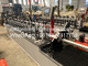 Cold 3phases Metal Stud Dan Track Roll Forming Machine Dengan Tracking Cut Off