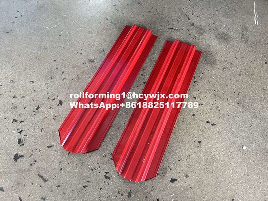 Fence Pickets Roll Forming Machine dengan Hydraulic Cutting PLC Control dan Ketebalan Material 0,3-0,6mm