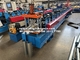 17 Stasiun Roller 333mm Semi Round Gutter Roll Forming Machine