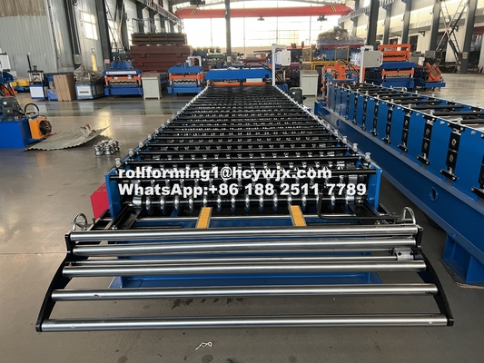 45# Mesin Forming Rollers Steel Roller Forming Machine 15-20m/min Kecepatan Forming