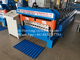 PLC otomatis dikendalikan roll sheet Forming Machine 12 Roller Hydraulic Cutting
