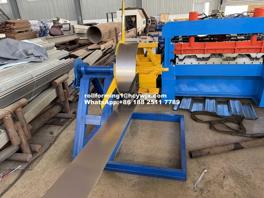 Rantai Transmisi Shutter Door Roll Forming Machine Dengan Bahan Cr12 Cutting Blade