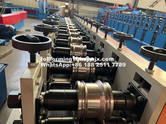 Mesin Pembentuk Roll Door Shutter Online Hole Punching