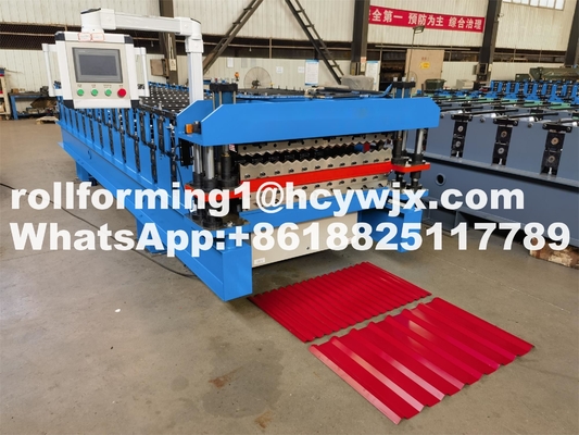 Mesin Forming Roll Layer Ganda Otomatis Untuk Pasar Chili