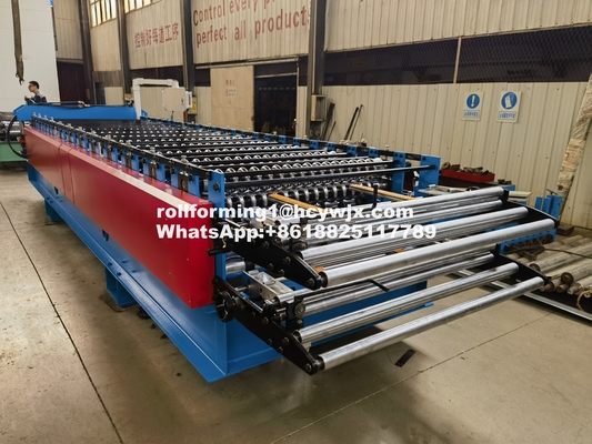 Mesin Forming Roll Layer Ganda Otomatis Untuk Pasar Chili