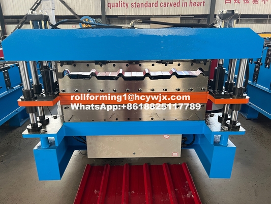 Mesin Membentuk Roll Layer Ganda Berjalan Otomatis Dengan Sertifikasi CE