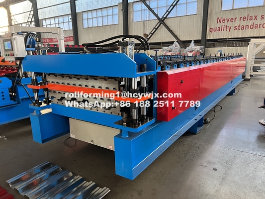 TR18/137 Mesin Pembentuk Roll Layer Ganda Berkinerja Tinggi untuk Produksi Atap Logam