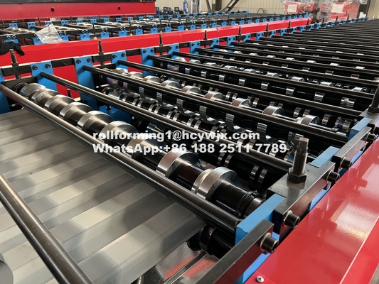 TR18/137 Mesin Pembentuk Roll Layer Ganda Berkinerja Tinggi untuk Produksi Atap Logam