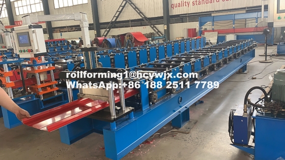 MSL Self-Locking 500mm Roofing Sheet Roll Forming Machine Untuk Ghana