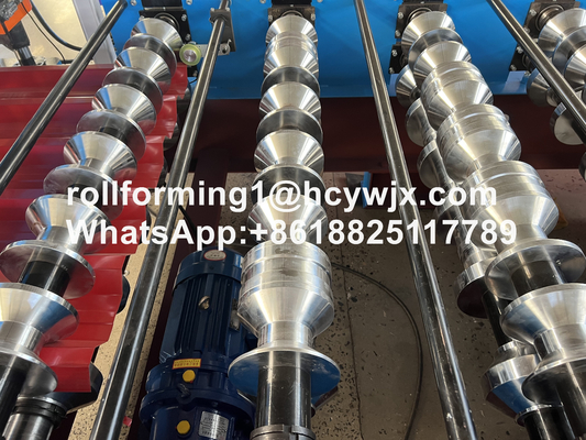 TP25/TP35/TP40 20m/Min Mesin Membentuk Gulung Bergelombang Untuk Lembar Atap