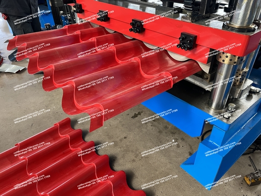 PPGI Color Steel GI Material for Glazed Tile Roll Forming Machine (Material PPGI baja berwarna untuk mesin pembentuk gulung ubin kaca)