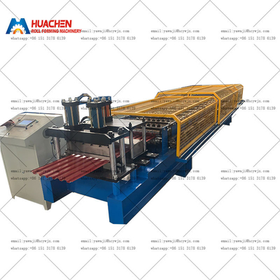 HC15-79-395 Roll Up Door Shutter Door Roll Forming Machine sepenuhnya otomatis Mudah dioperasikan