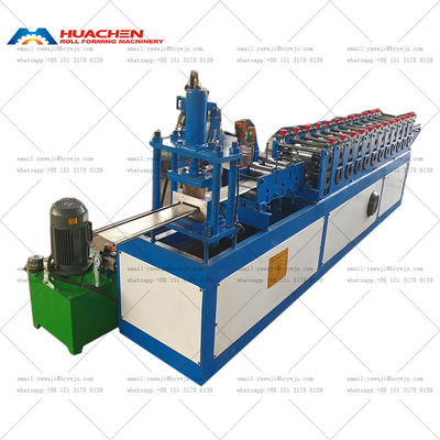 Steel Sheet Roller Shutter Door Roll Forming Machine Roller Up Door Forming Machine Mesin untuk Membentuk Pintu
