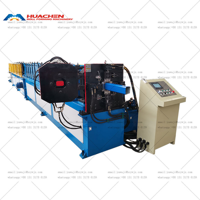 Mesin Pembuatan Sungai Hujan Otomatis Dan Downpipe / Downspout Roll Forming Machine / Elbow Forming Machine