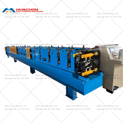 0.45-0.6mm Downpipe Roll Forming Machine Dengan Desain Lanjutan