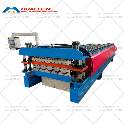 China Metal corrugated Ibr Zinc Roofing Sheet Double Layer Roll Forming Machine Precision