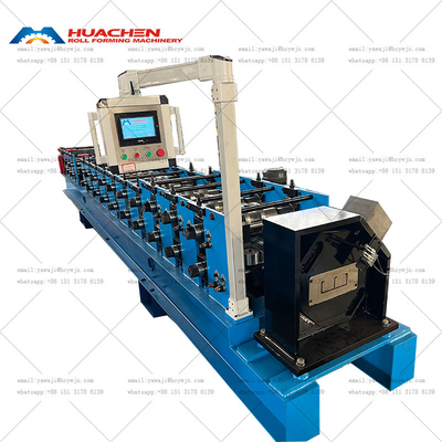 PLC Otomatis C Purlin Forming Machine Untuk 1.2-1.8mm Baja