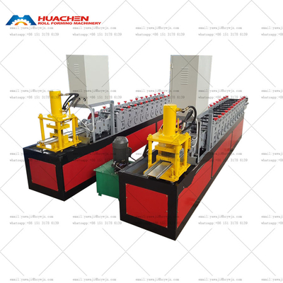 Versatile Door Roller Shutter Roll Forming Machine Otomatis