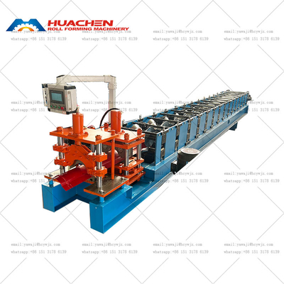 Profesional Roof Ridge Cap Roll Forming Machine Low Noise