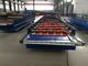 4 Kw Hidrolik Cutter Glazed Tile Roll Forming Machine 1220mm Coil Lebar