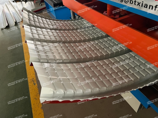 Dua Dalam Satu Arcing Roll Forming Machine Untuk Pasar Oman