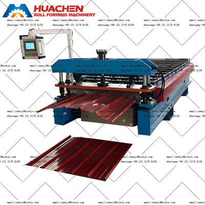 Mesin Membentuk Roof Roll yang dapat disesuaikan 380v 50Hz 3 fase