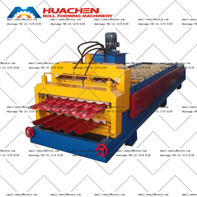 Mesin Forming Roll Double Deck dengan lebar material 1250mm