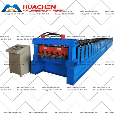 Panjang Kehidupan Lantai Dek Profil Membuat Roof Sheet Roll Membentuk Mesin
