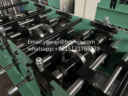 Layar Sentuh CEE Purlin Mesin Roll Forming Dengan Bahan 80mm