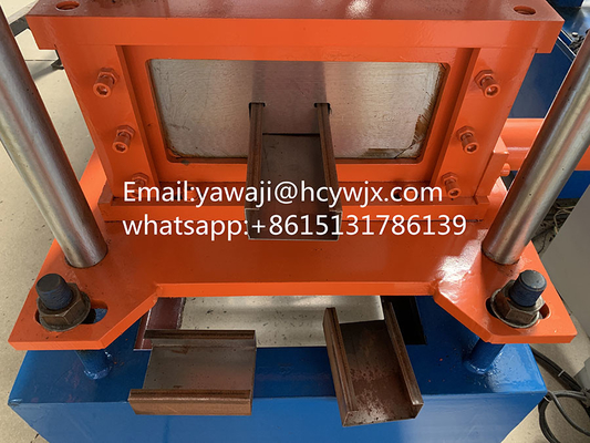 PLC Control C Purlin Roll Forming Mesin