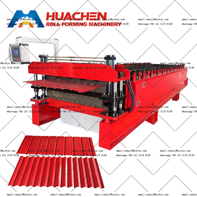 Rollformers Double Layer AG dan R Panel Roll Forming Machine