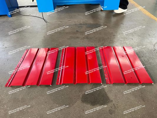 Georgia Wall Panel Roll Forming Machine untuk bangunan logam komersial