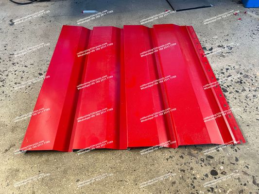 Mesin Membentuk Roll Panel Tembok Efisiensi Tinggi Dengan CE, Kontrol PLC