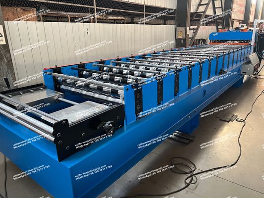 Mesin Pembentuk Gulungan Panel Atap Ubin Logam