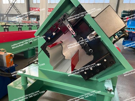 Mesin Talang Baja / Aluminium / Tembaga Untuk Profil Talang Air Hujan