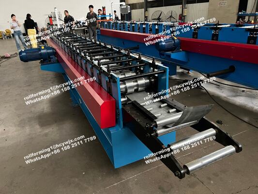 Mesin Pembentuk Gulungan Rel Pemandu Pintu Garasi Sekat