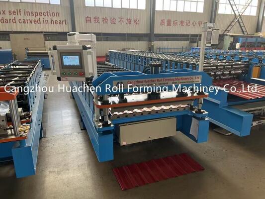 Corrugated Profile Roofing Sheet Bending Machine / Roll Forming Machine
