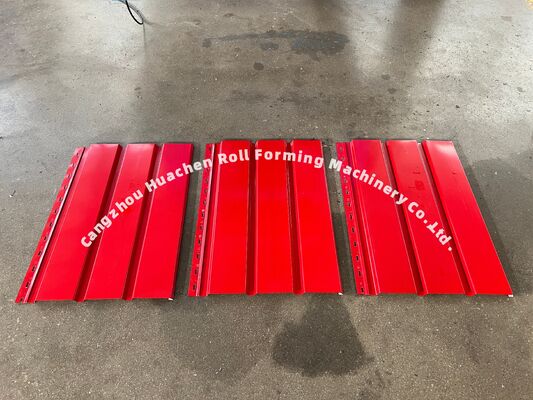 Mesin Roll Forming Panel Dinding Baja Berwarna